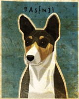 Basenji - Tri-Color Fine Art Print