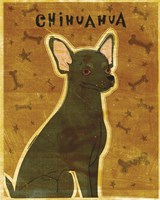 Chihuahua (black) Fine Art Print