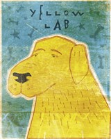 Lab (yellow) Fine Art Print