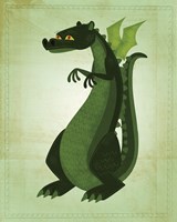 Green Dragon Fine Art Print