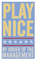 Play Nice Fine Art Print