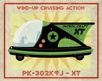 Patrol Craft XT Box Art Tin Toy Fine Art Print
