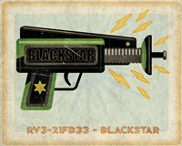 Blackstar Ray Gun Fine Art Print