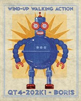 Boris Box Art Robot by John W. Golden - various sizes