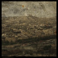 Paris Skyline II Fine Art Print