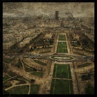 Paris Skyline V Fine Art Print