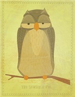 The Sensible Owl Fine Art Print