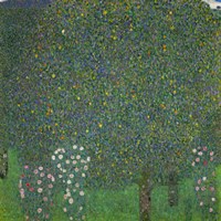 Roses Under The Trees, 1918 Fine Art Print