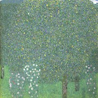 Roses Under The Trees,  c. 1905 Fine Art Print