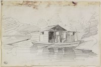 The Houseboat Fine Art Print