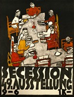 Sezessionsplakat, 1918 Fine Art Print