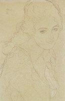 Study For The Painting ""Portrait Ria Munk III"", 1917-1918 Fine Art Print