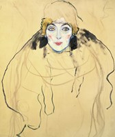 Female Head, 1917-1918 Fine Art Print