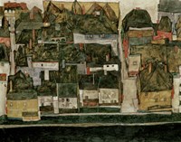 The Small City IV  (Krumau On The Moldau), 1914 Fine Art Print