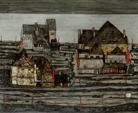 Suburb I, 1914 Fine Art Print