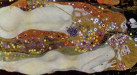 Wasserschlangen - Watersnakes IiI(The Friends)-1907 by Gustav Klimt, 1907 - various sizes