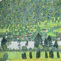Waldabhang In Unterach Am Attersee, 1917 by Gustav Klimt, 1917 - various sizes