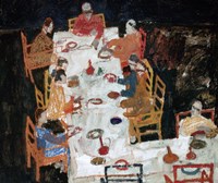 Sketch For A Group Portrait, 1918 Fine Art Print