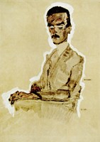 Portrait of Eduard Kosmack Seated, 1910 Fine Art Print