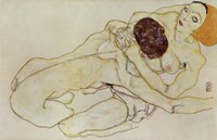 Two Girls (Lovers), 1914 Fine Art Print