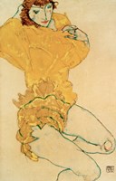 Woman Undressing, 1914 Fine Art Print