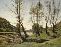 The Aumance Valley, 1875 Fine Art Print