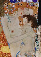 Detail Of Die Drei Lebensalter (The Three Ages Of Man), 1905 Fine Art Print