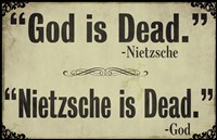 God is Dead Fine Art Print