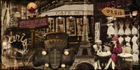 Streets of Paris I Fine Art Print