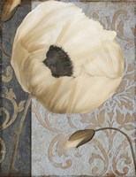 Poppy Brocade I Fine Art Print