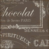 Bon Mots III Framed Print