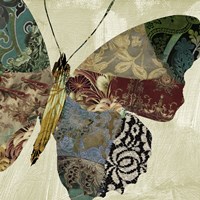 Butterfly Brocade II Fine Art Print