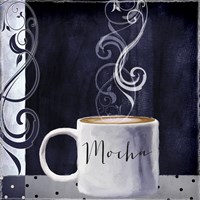 Cafe Blue III Fine Art Print