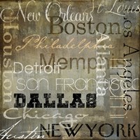 Cities of the World I Fine Art Print