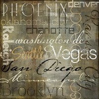 Cities of the World II Fine Art Print