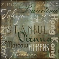 Cities of the World IV Fine Art Print