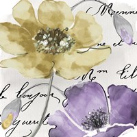 Fleurs de France II Fine Art Print