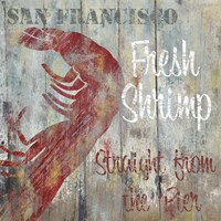 Resturant Seafood I Fine Art Print