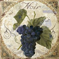 Tuscany Table Noir Fine Art Print