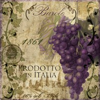 Vino Italiano II Fine Art Print
