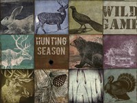 Cabela hunting season 12 patch Fine Art Print