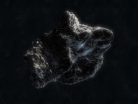 Asteroid in Space Fine Art Print