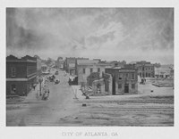 Atlanta, Georgia 1863 Fine Art Print