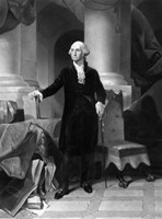 Vintage President George Washington Fine Art Print