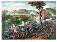 Battle of Missionary Ridge Fine Art Print
