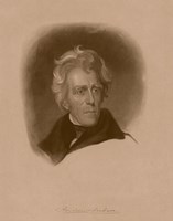 President Andrew Jackson Fine Art Print