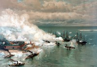 The Battle of Mobile Bay Fine Art Print