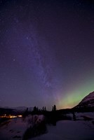 Aurora Borealis and Milky Way