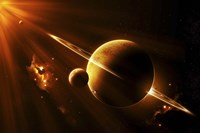 Extraterrestrial Spacecraft Fine Art Print