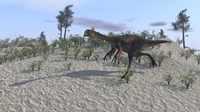 Gigantoraptor Fine Art Print